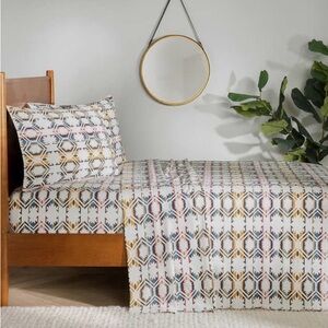 Geometric Patterned Pendleton Twin Bedding Set